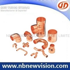 End Feed Copper Pipe Fittings for Plumbing