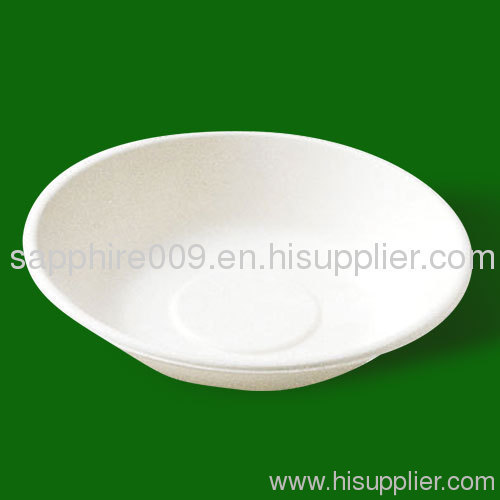 eco-friendly disposable paper 7 inch bowl
