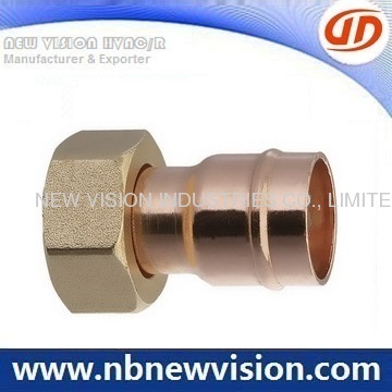 Copper Socket wth brass nut