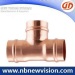 Copper Tee as per EN 1254-1