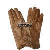 new style and high quality womens yellow leather gloves