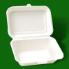 eco-friendly disposable paper tableware 450ml paper lunch box