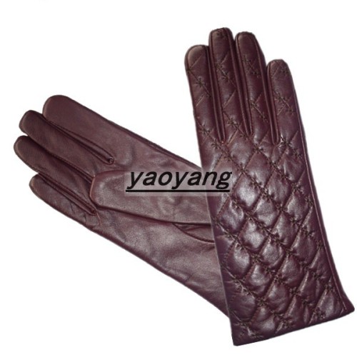 high quality and best price ladies sheep leather gloves