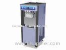 Commercial Frozen Yogurt Machines With 3 Flavors, 2.4KW Single Phase Soft Serve Ice Cream Equipment