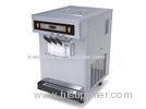 Stainless Steel Table Top Frozen Yogurt Making Machine, 2 + 1 Mixed Flavors Commercial Ice Cream Equ