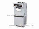 Soft Serve Ice Cream Machine With 3 Flavors, 50 Liters / Hour 3 Phase Stainless Steel Frozen Yogurt