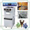 Stainless Steel Frozen Yogurt Makers, 38 Liters / Hour Soft Serve Ice Cream Machine With Cone Counti