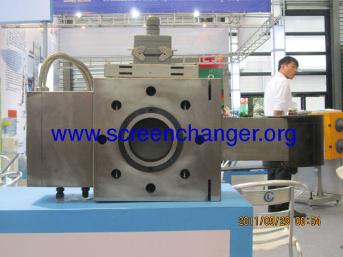 No manual operation automatic belt screen changer