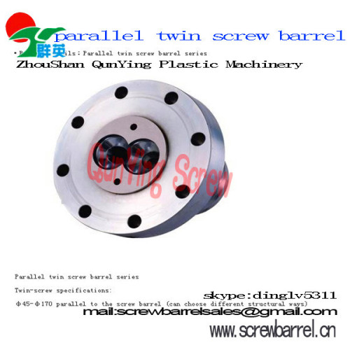 die head parallel screw & barrel for machine