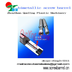 Alloy material bimetallic barrels and screw with grade A B C