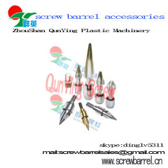 accessories of screw and barrel for plastic extruder and injection machine