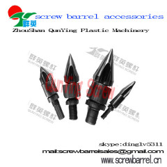 accessories of screw and barrel for plastic extruder and injection machine