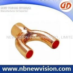 Copper Y Bend Fitting