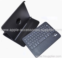 Bluetooth keyboard leather case for iPad mini keyboard case for iPad mini