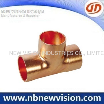 Copper Equal Tee Fitting
