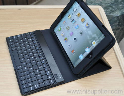 Bluetooth keyboard leather case for iPad mini keyboard case for iPad mini