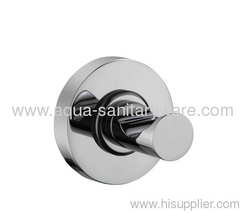 Round Bathroom Single Robe Hook