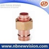 Copper Fitting with Brass Nut