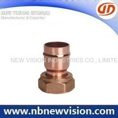 Solder Ring Coupling with Brass Fitting