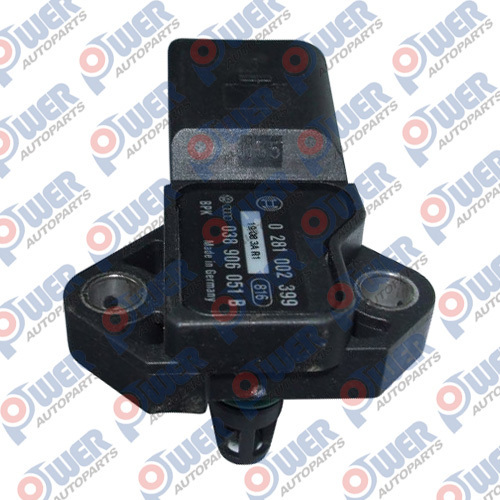 99VW-9E928-AB 038906051B 03G906051D Air Pressure Sensor