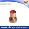 Copper Pipe Fitting with Brass Fitting