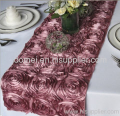 wedding embroidery table runner