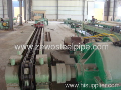 BLACK AND ROUND STEEL TUBE DN125