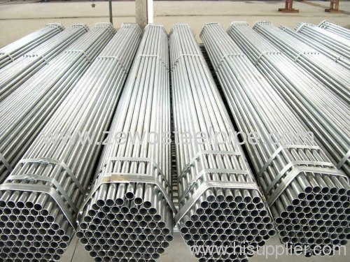 construction material hot dipped galvanized steel pipe