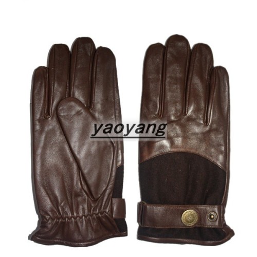 good styke and high quality mens sheep leather gloves