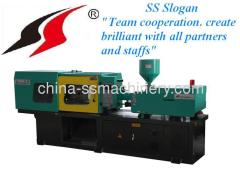 Horizontal fixed pump injection molding machine