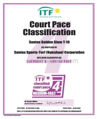 Suntex ITF сертифицированы искусственный теннис трава