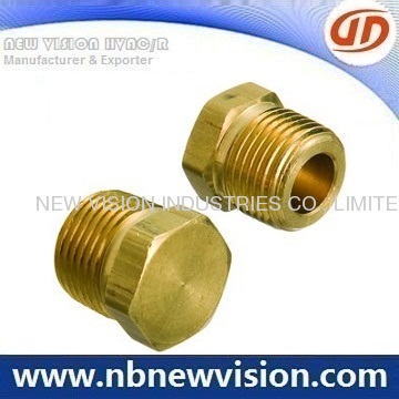 Brass Turned Male Plug