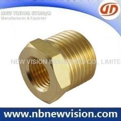 CNC Precision Brass Fitting - Union