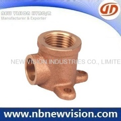 Bronze Fitting with Flange