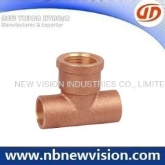 Plumbing Bronze Tube Tee