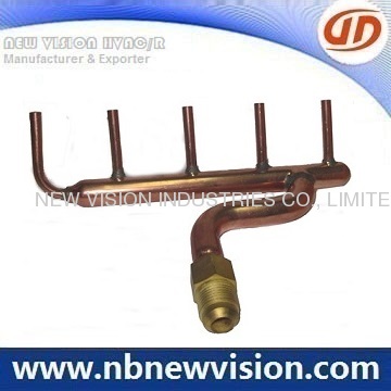 Refrigeration Copper Tube Manifold