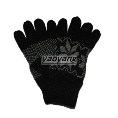 good quality and best price mens knitting gloves