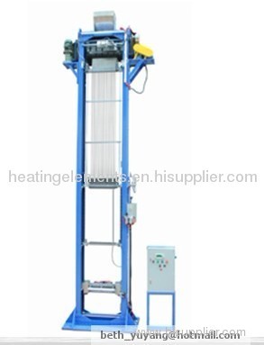filling machine for heating elements