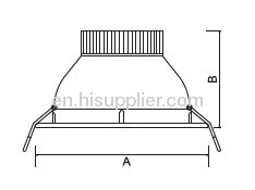 9W led down light