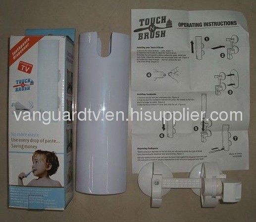 TOUCH N BRUSH/Touch N Brush Hands Free Toothpaste Dispenser