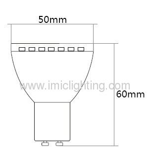 4W Aluminium LED spotlight 