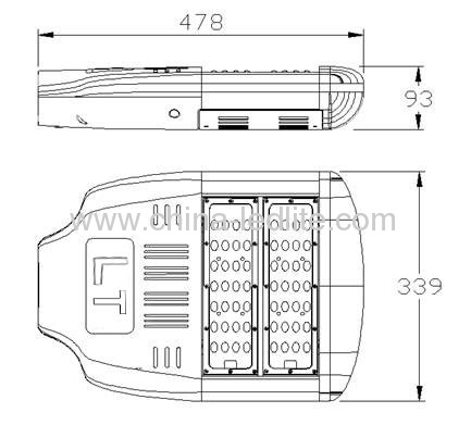 60W Transformer LED Solar Street Light