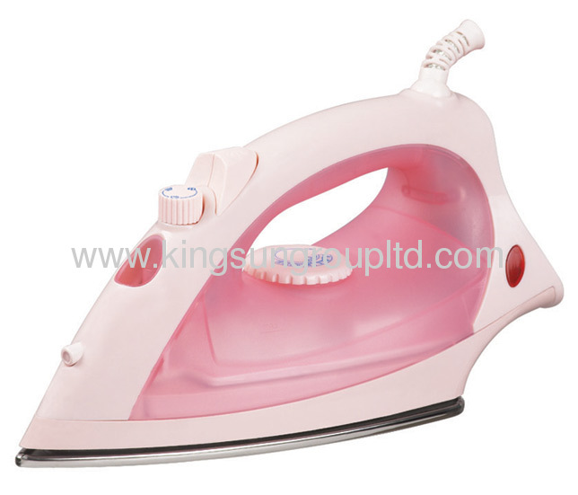 PP materail pink steam iron 