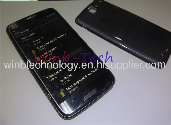 Galaxy S4 Smart Cell Phone 1:1 N9500 MTK6589 1GB RAM 8GB 1.7 GHZ Quad core Android 4.1.2 5.0 inch Dual Sim Freeshipping 