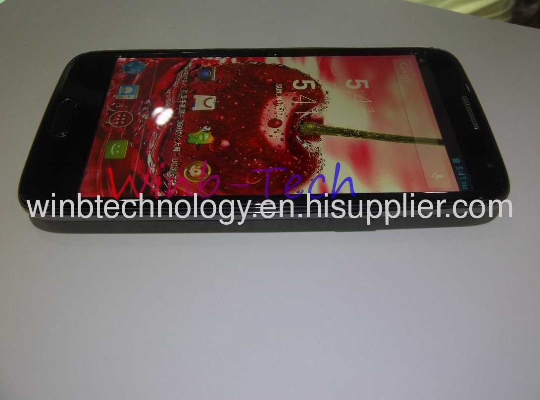 Galaxy S4 Smart Cell Phone 1:1 N9500 MTK6589 1GB RAM 8GB 1.7 GHZ Quad core Android 4.1.2 5.0 inch Dual Sim Freeshipping 