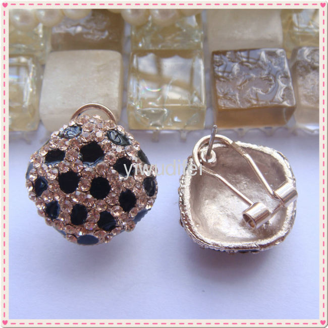 fashion imitation jewelry earring with diamond 2013 new design