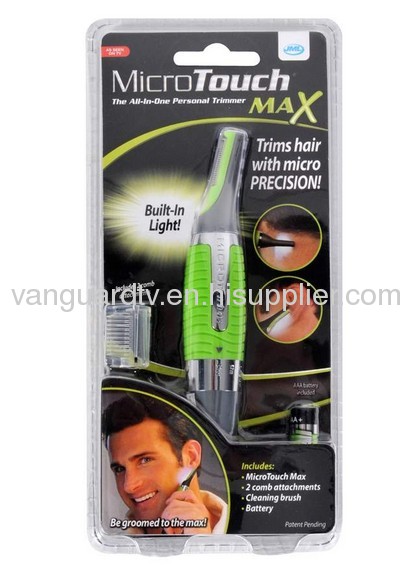 Micro Touch Max Personal Groomer / Trimming Away Unsightly Facial Hair has Never Been Easier