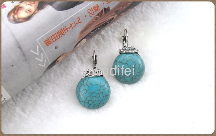 fashion handmade diamond jewelry earring 