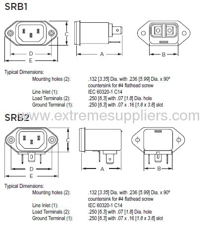 Minimum Depth, Cost-effective Shielded Power Inlet Filter