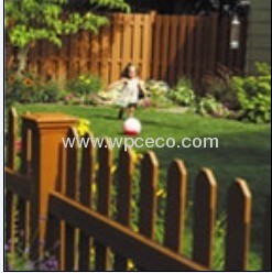 beautiful and high quality wpc garden fencing